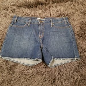Levis size 14 Jean shorts